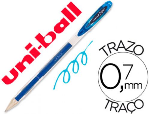Esferografica uni-ball roller um-120 signo 0,7 mm tinta gel cor azul claro , Uniball , 75323 , 4902778781302